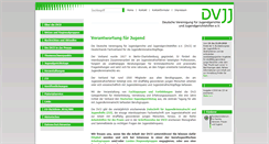Desktop Screenshot of dvjj.de